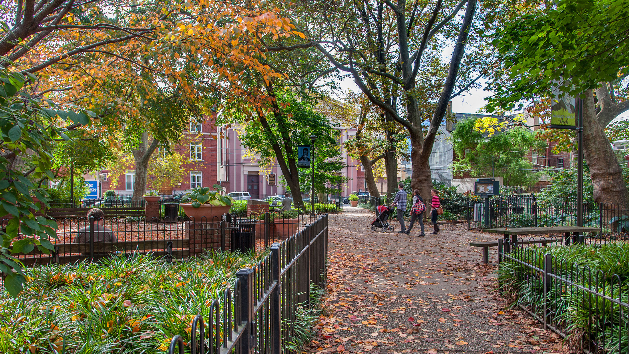 Mario Lanza Park in Philadelphia
