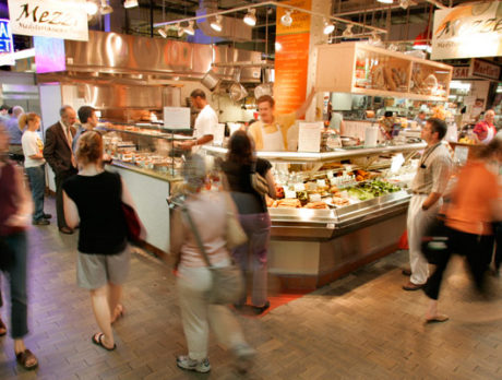 The famous Reading Terminal Market