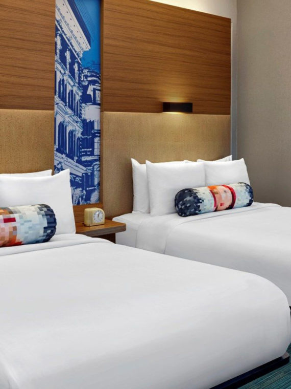 A room at the Aloft Philadelphia Airport