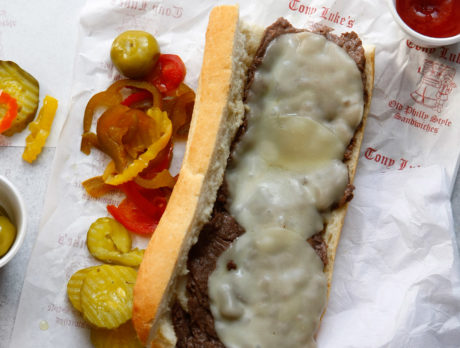 Cheesesteak at Tony Luke's