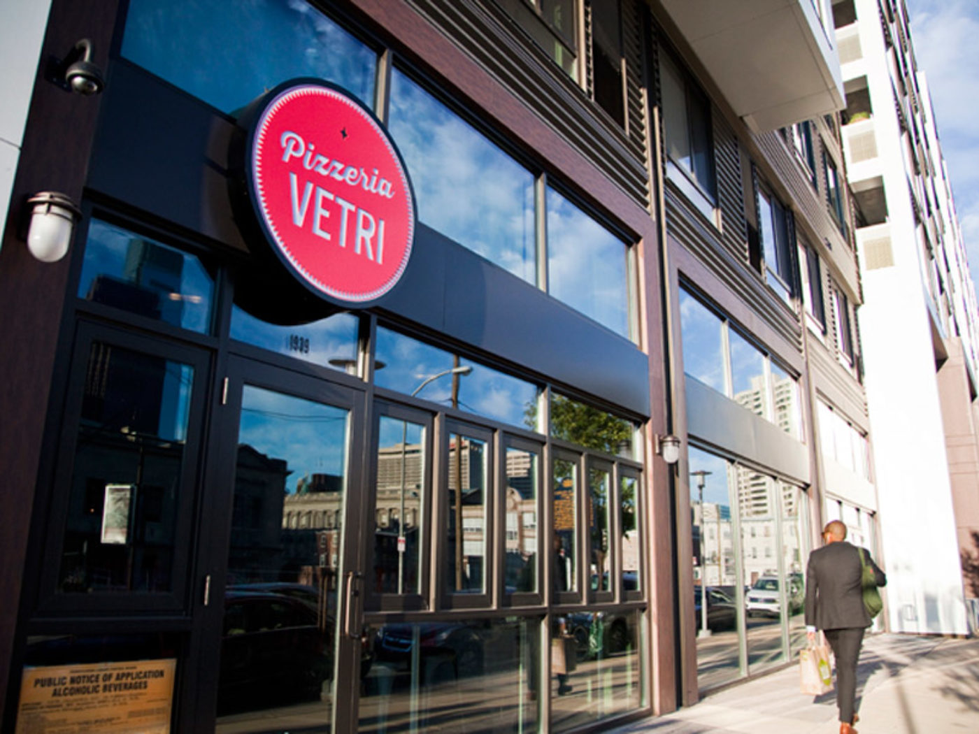 Exterior of Pizzeria Vetri