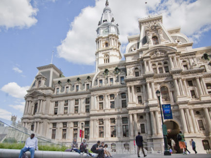 Exterior of Philadelphia City Hall