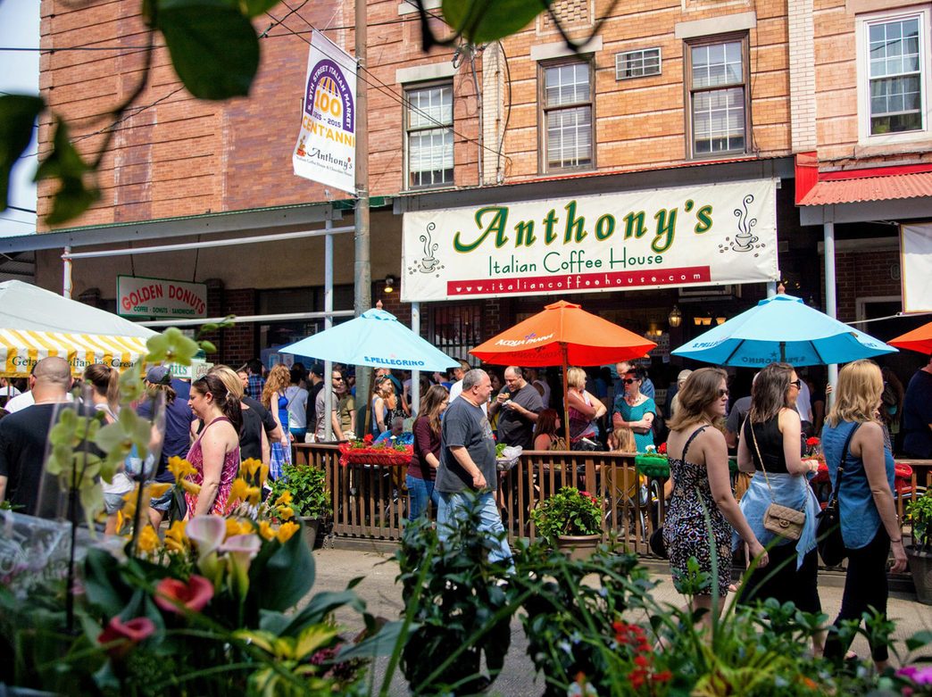 Crowds at the South 9th Street Italian Market Festival