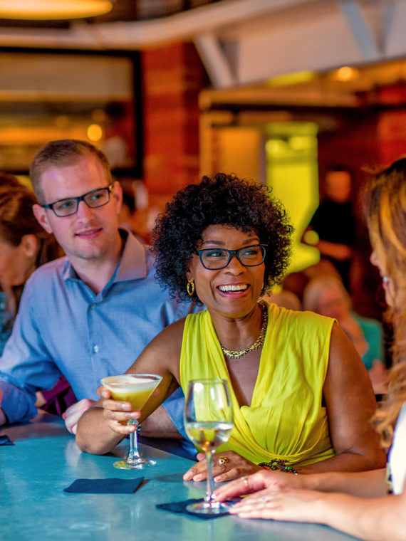 People drinking at Red Owl Tavern in Philadelphia