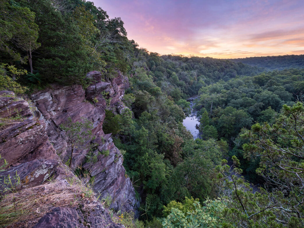 View from High Rocks at Ralph Stover State Park